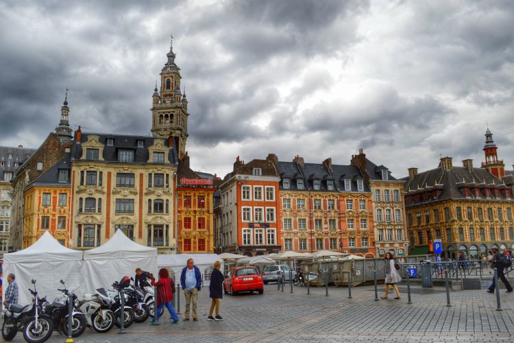 braderie lille - grand place