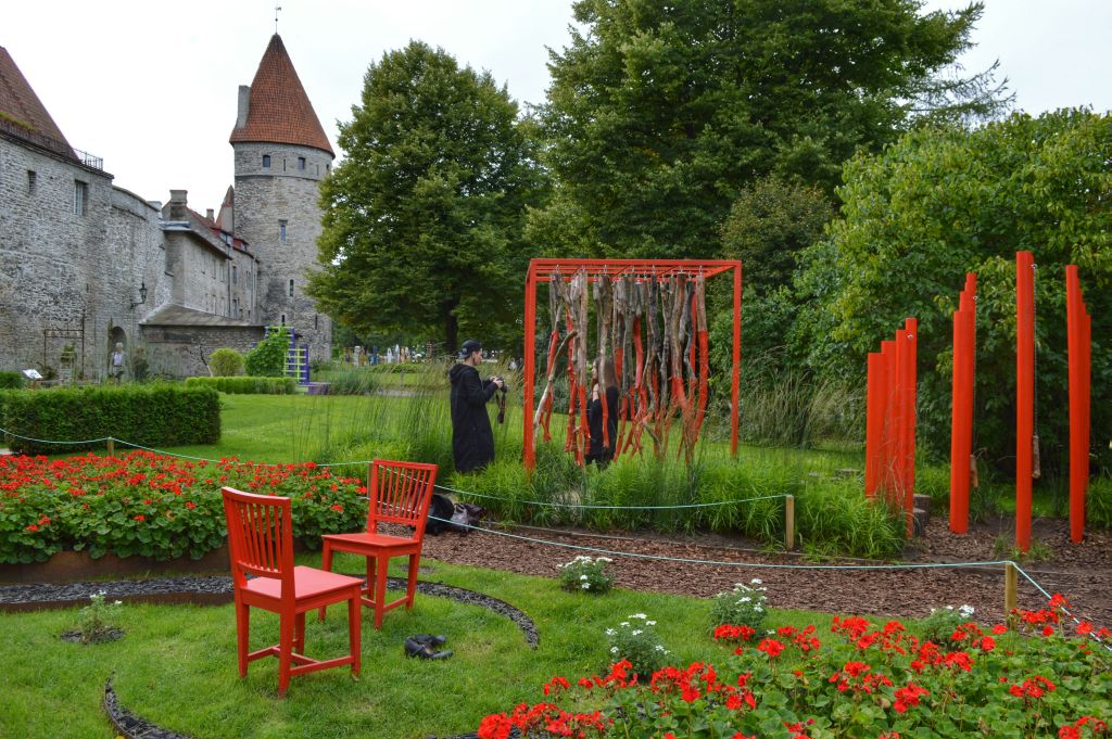 verslag stedentrip tallinn - Torenplein - Flower Festival
