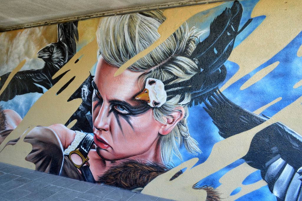 streetart ede keesomtunnel