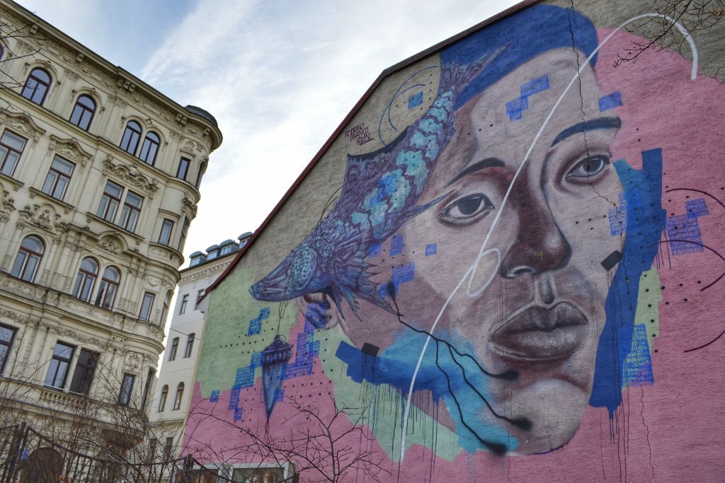 neubau wenen streetart