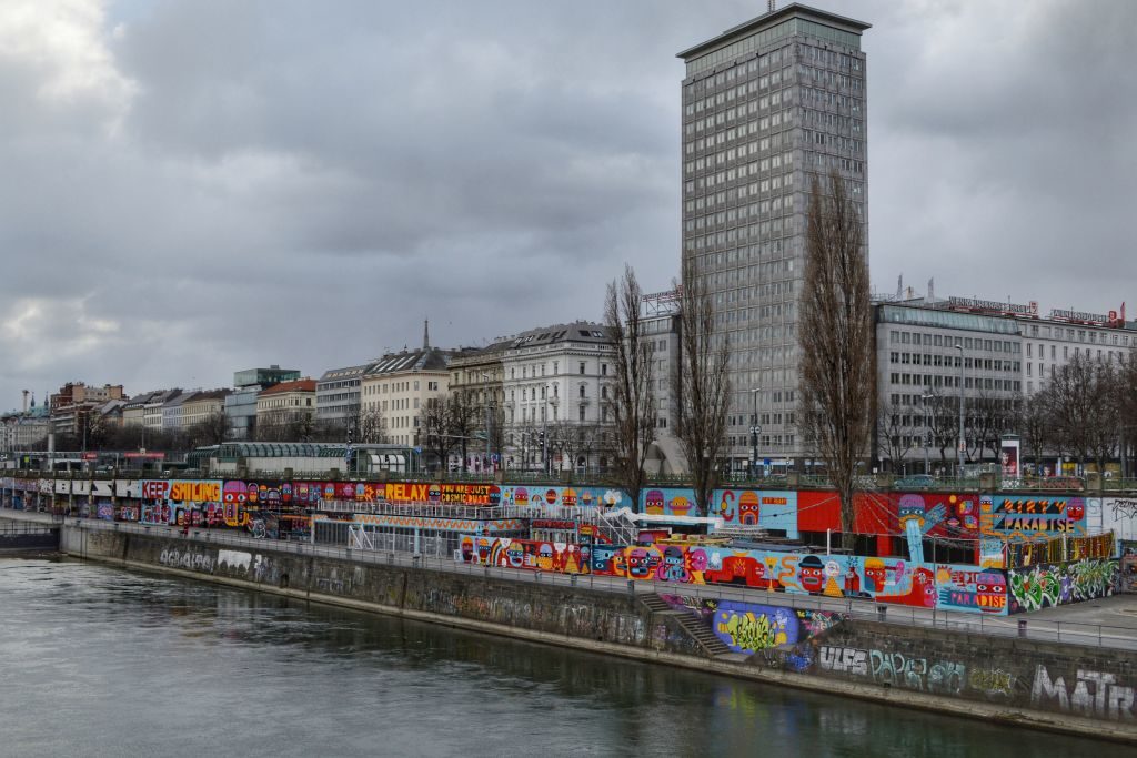 donaukanaal wenen streetart