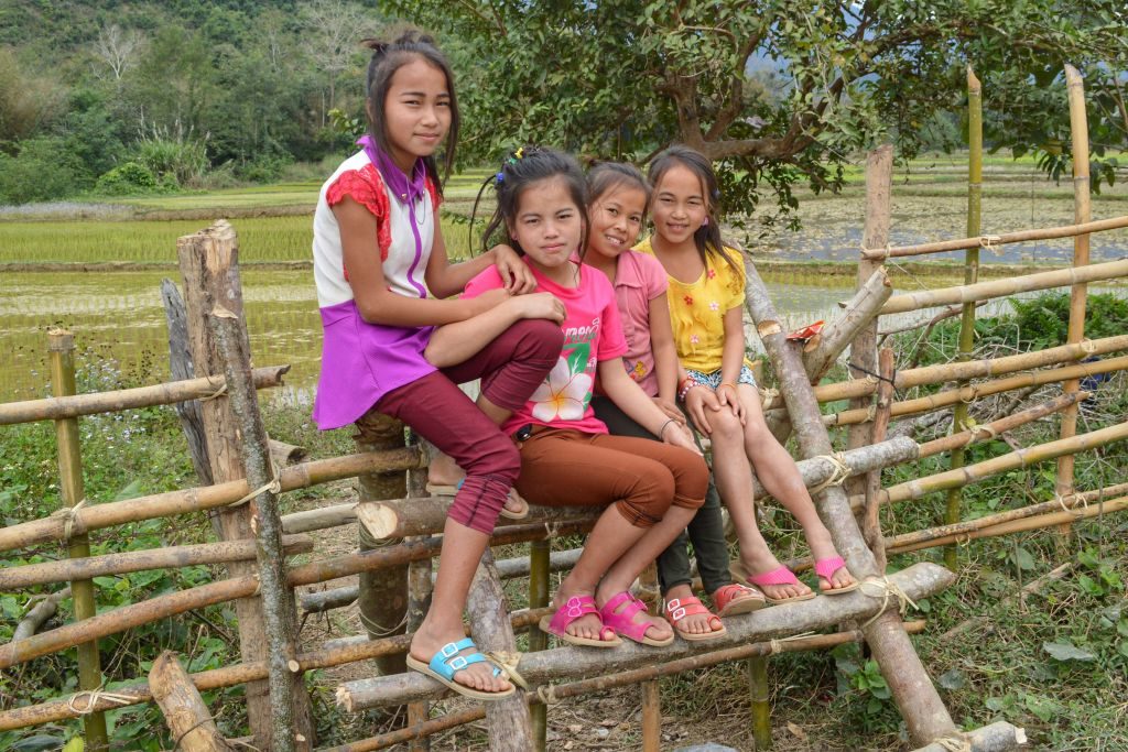 Kinderen Nong Khiaw Laos