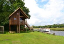 Mooie vakantiehuisjes aan het water