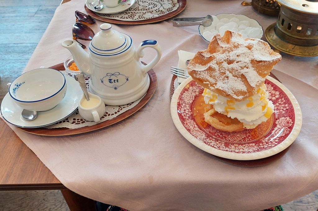 Thee drinken op Borkum