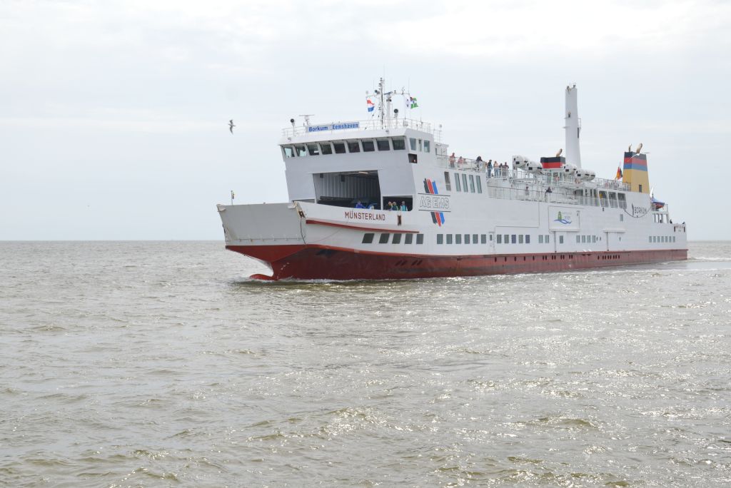 Veerboot naar Borkum