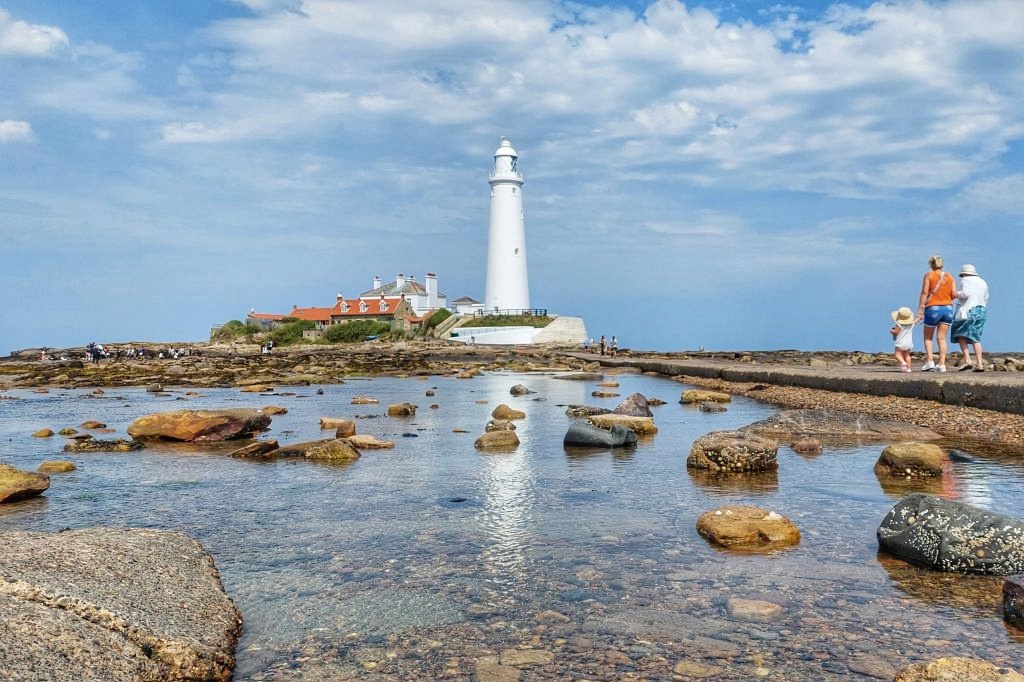 vuurtoren Whitley Bay